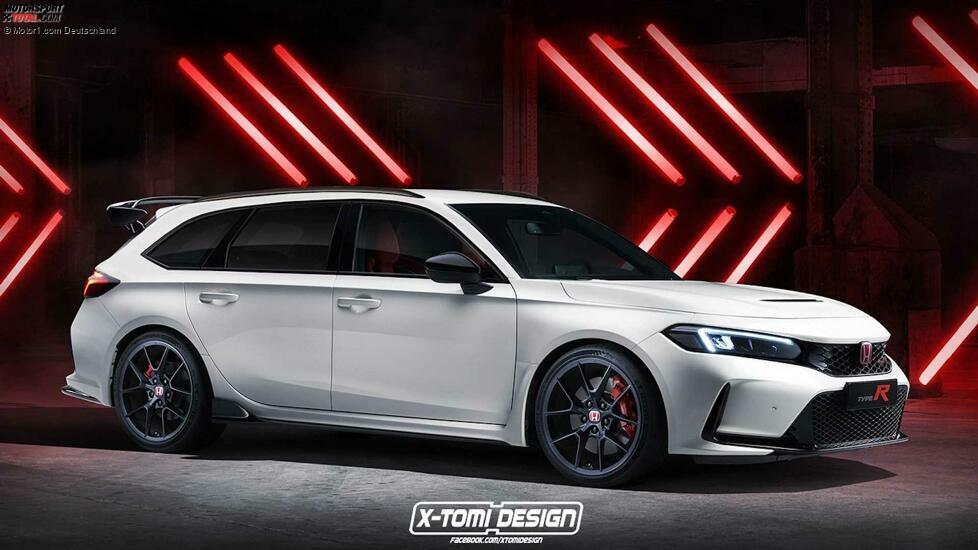 Honda Civic Type R Wagon Rendering