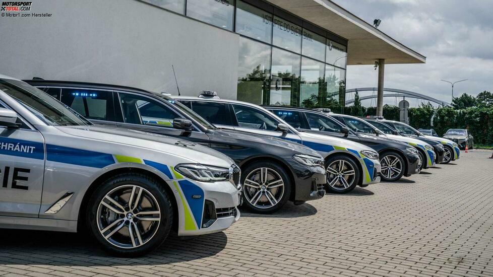 BMW 540i xDrive Touring für tschechische Polizei