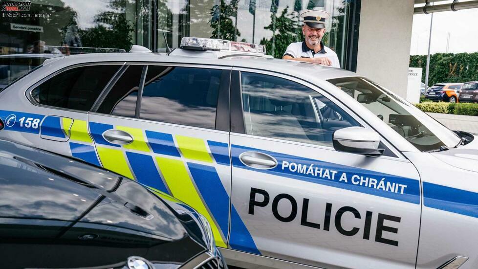 BMW 540i xDrive Touring für tschechische Polizei