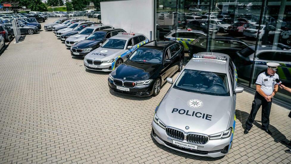BMW 540i xDrive Touring für tschechische Polizei