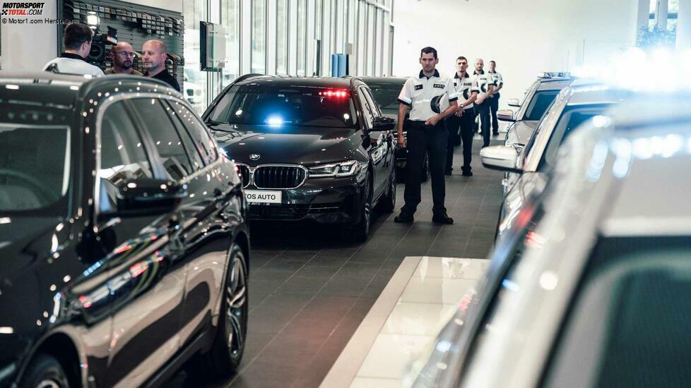 BMW 540i xDrive Touring für tschechische Polizei