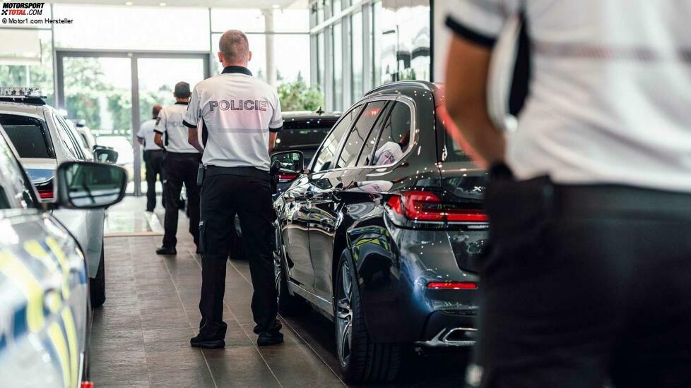 BMW 540i xDrive Touring für tschechische Polizei