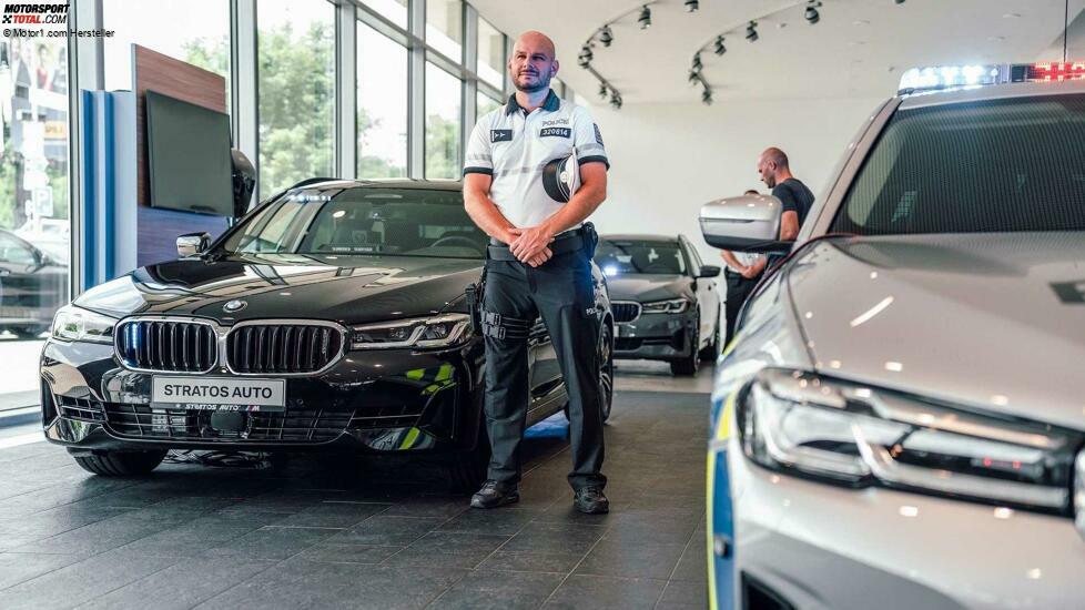 BMW 540i xDrive Touring für tschechische Polizei