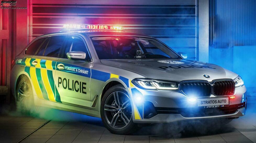 BMW 540i xDrive Touring für tschechische Polizei