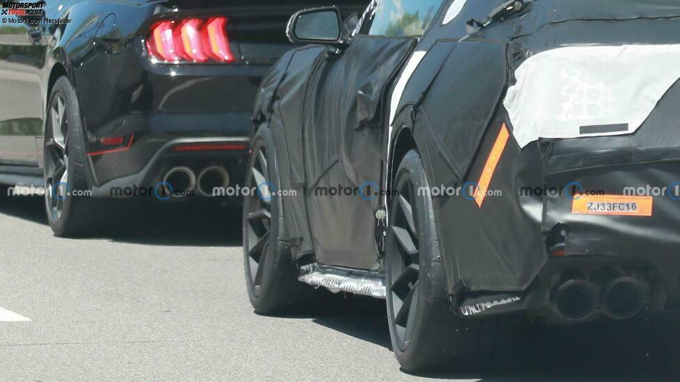 2024 Ford Mustang Mach 1 Spy-Foto, Rückansicht