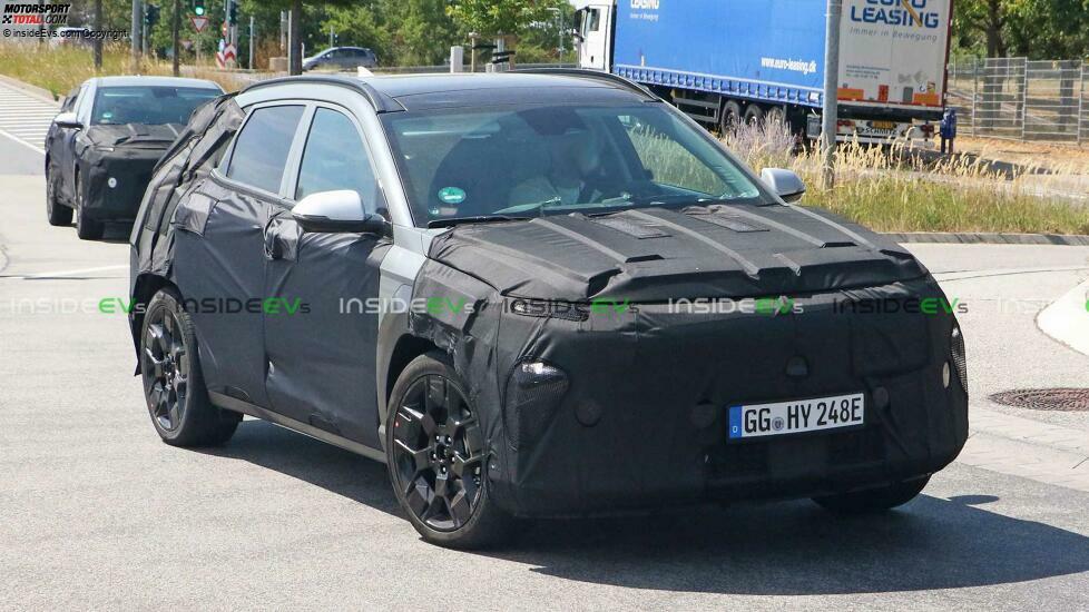 Hyundai Kona Elektro (2023) als Erlkönig