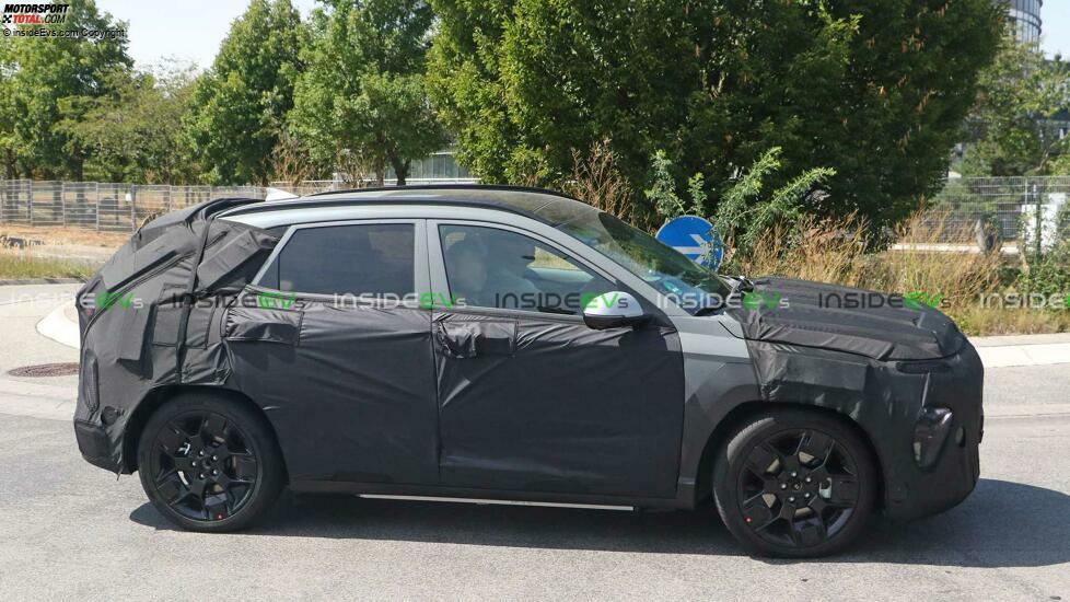 Hyundai Kona Elektro (2023) als Erlkönig