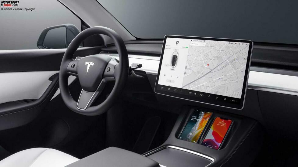 Tesla Model Y (2021): Das Cockpit