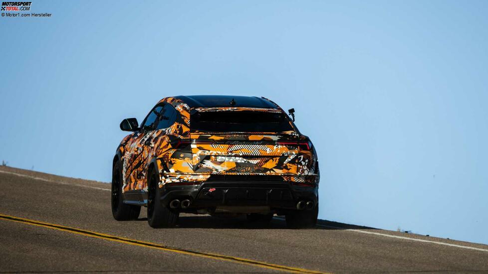 Lamborghini Urus Pikes Peak Rekord 2022