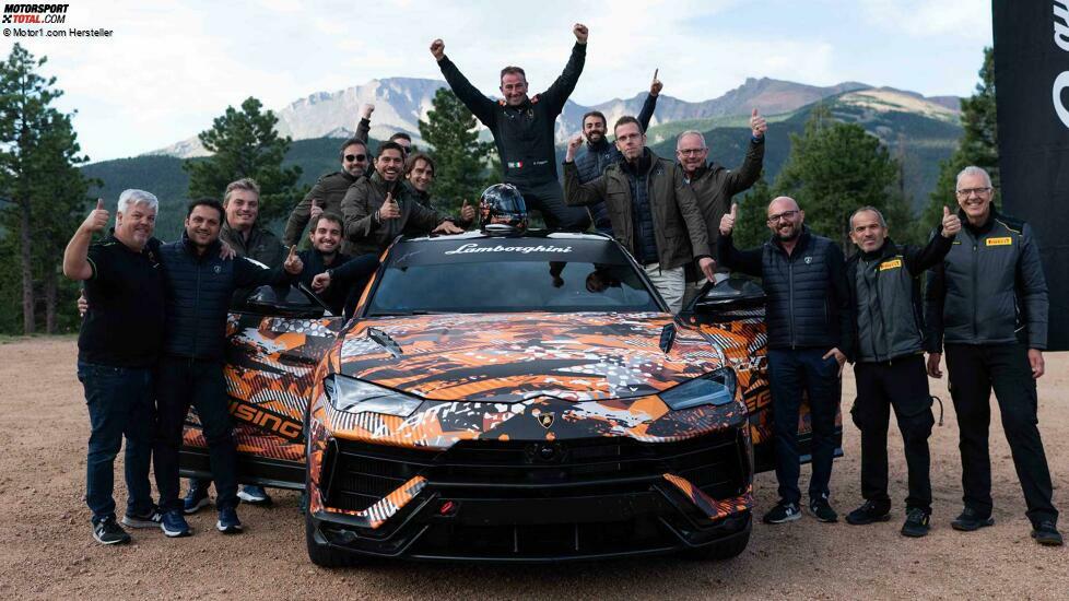 Lamborghini Urus Pikes Peak Rekord 2022