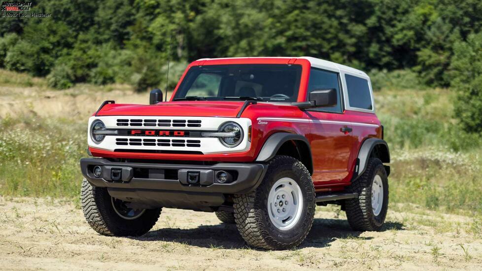 Ford Bronco und Ford Bronco Sport als Heritage Edition (2023)