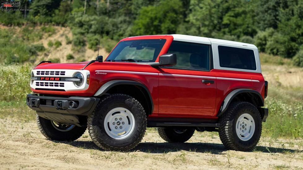 Ford Bronco und Ford Bronco Sport als Heritage Edition (2023)