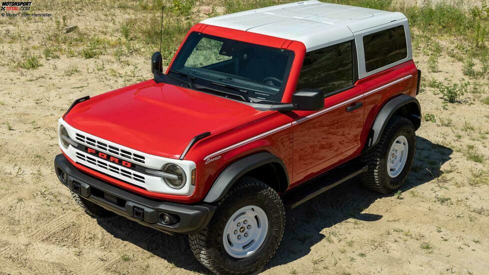 Ford Bronco und Ford Bronco Sport als Heritage Edition (2023)