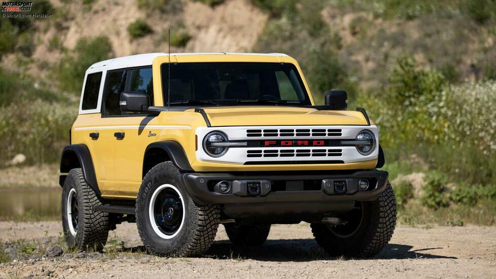 Ford Bronco und Ford Bronco Sport als Heritage Edition (2023)