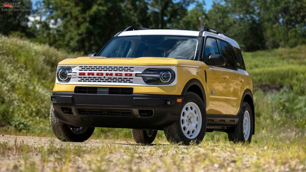 Ford Bronco und Ford Bronco Sport als Heritage Edition (2023)