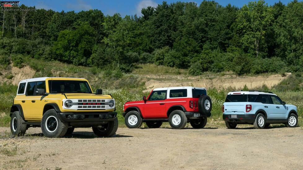Ford Bronco Heritage family