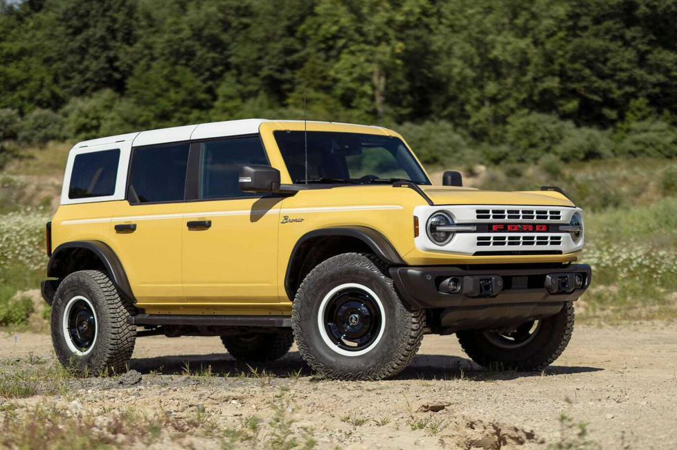 Ford spendiert dem Bronco und dem Bronco Sport eine Heritage Edition, die an den Geländewagen-Stil der 1960er-Jahre erinnern soll