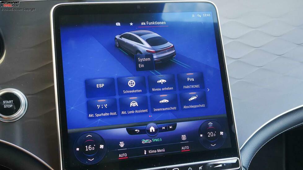 Mercedes EQS (2022) im Test