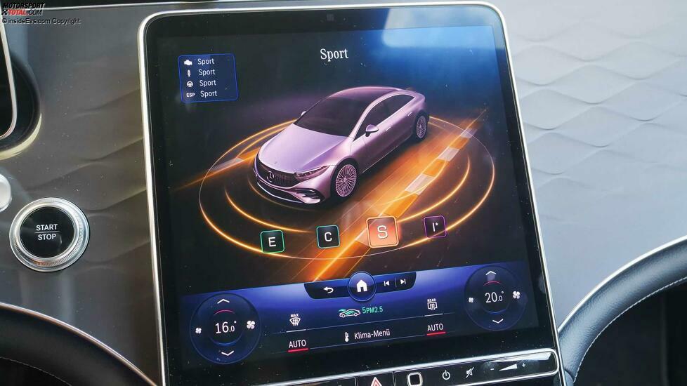 Mercedes EQS (2022) im Test
