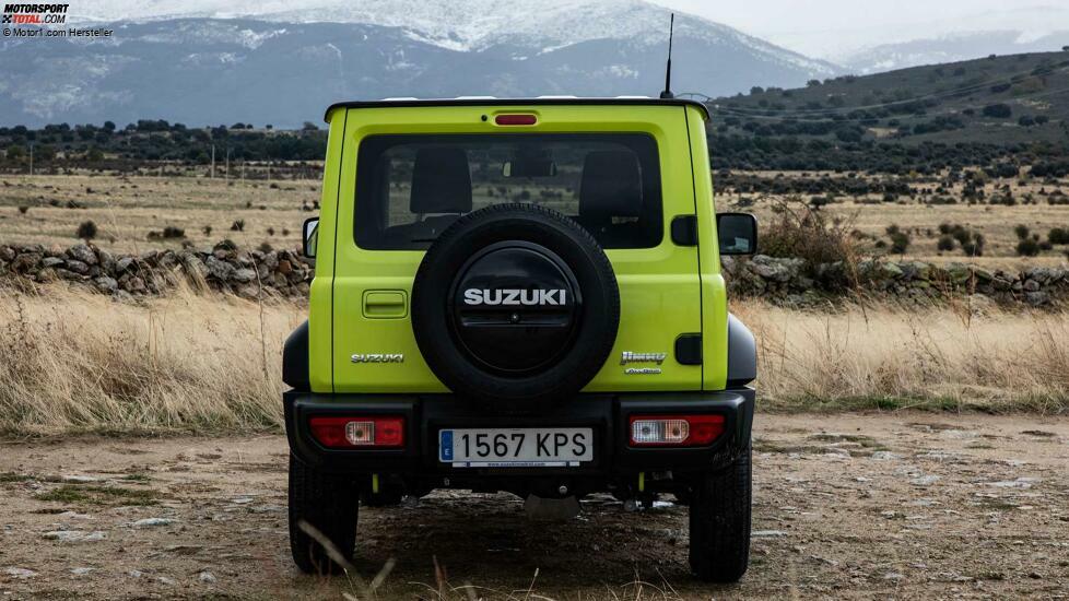 Suzuki Jimny (2019) im spanischen Test