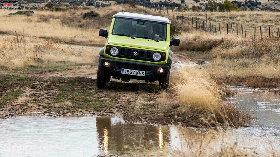 Suzuki Jimny (2019) im spanischen Test