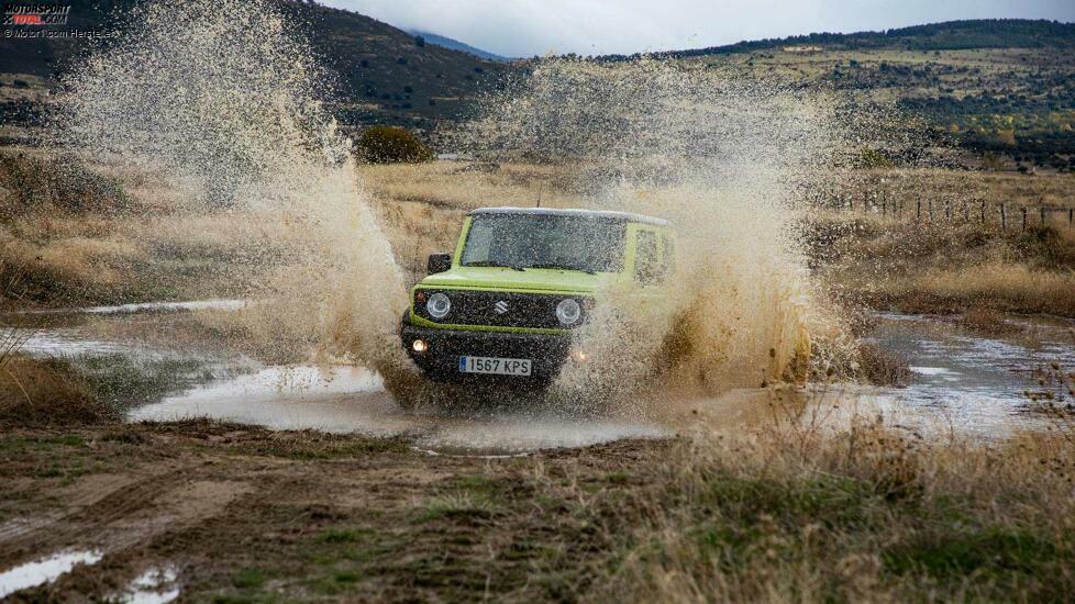 Suzuki Jimny (2019) im spanischen Test