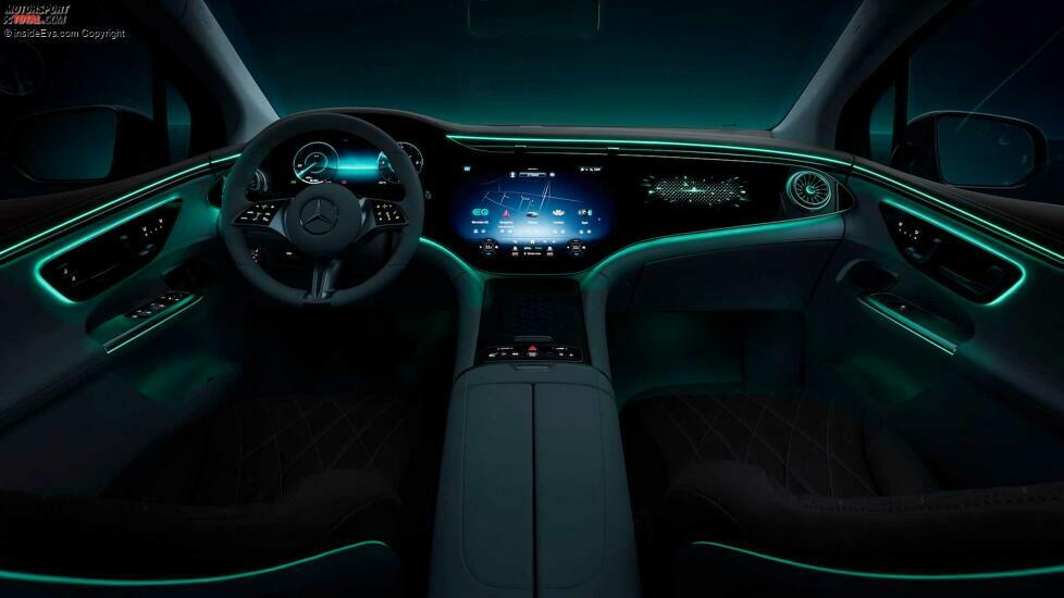 Mercedes EQE SUV: Das Interieur