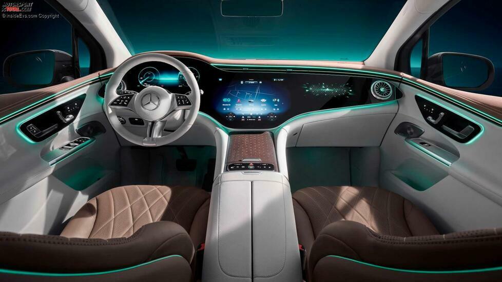 Mercedes EQE SUV: Das Interieur