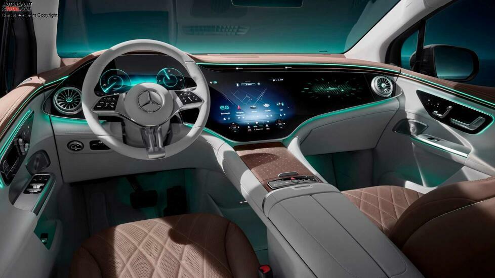 Mercedes EQE SUV: Das Interieur