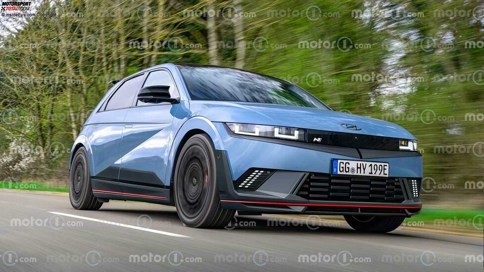 Hyundai Ioniq 5 N als Rendering