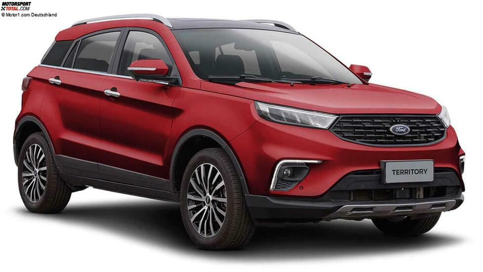 Ford Territory 2023 - Vermelho