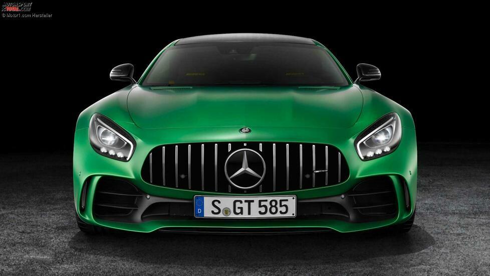 AMG GT R; 2016; studio; Exterior: AMG Green Hell magno