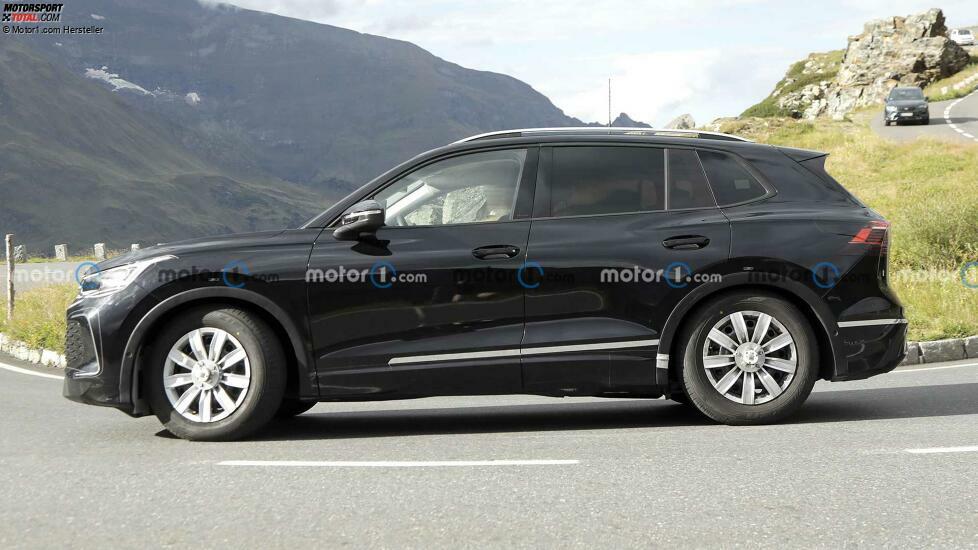 VW Tiguan (2023) mit Serienkarosserie erwischt