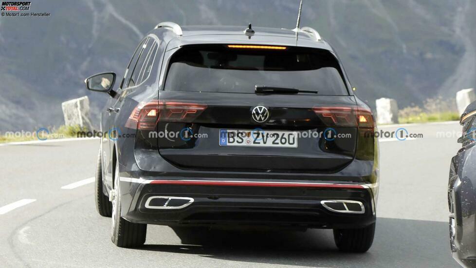 VW Tiguan (2023) mit Serienkarosserie erwischt