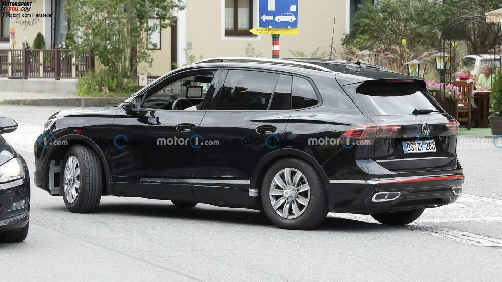 VW Tiguan (2023) mit Serienkarosserie erwischt