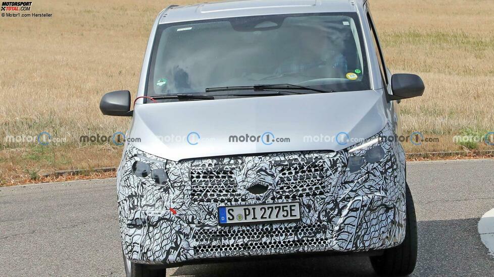 Mercedes Vito Facelift auf Erlkönigbildern