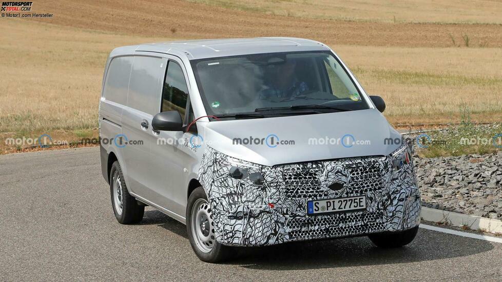 Mercedes Vito Facelift auf Erlkönigbildern