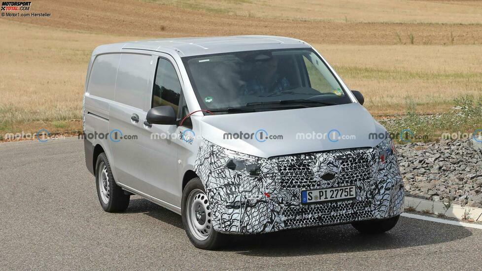 Mercedes Vito Facelift auf Erlkönigbildern