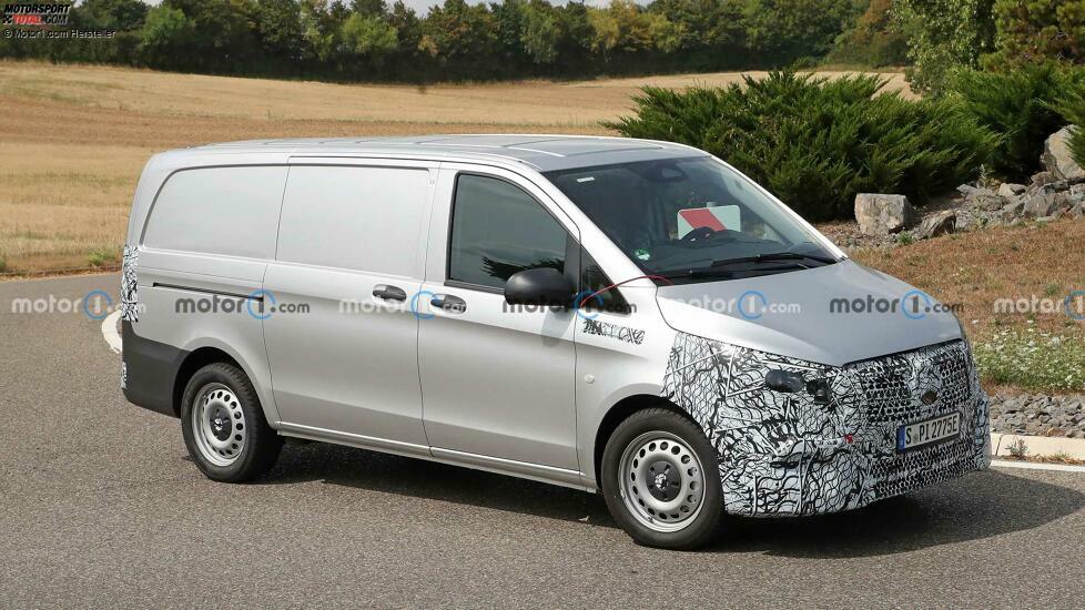 Mercedes Vito Facelift auf Erlkönigbildern