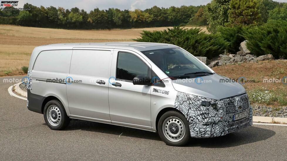 Mercedes Vito Facelift auf Erlkönigbildern