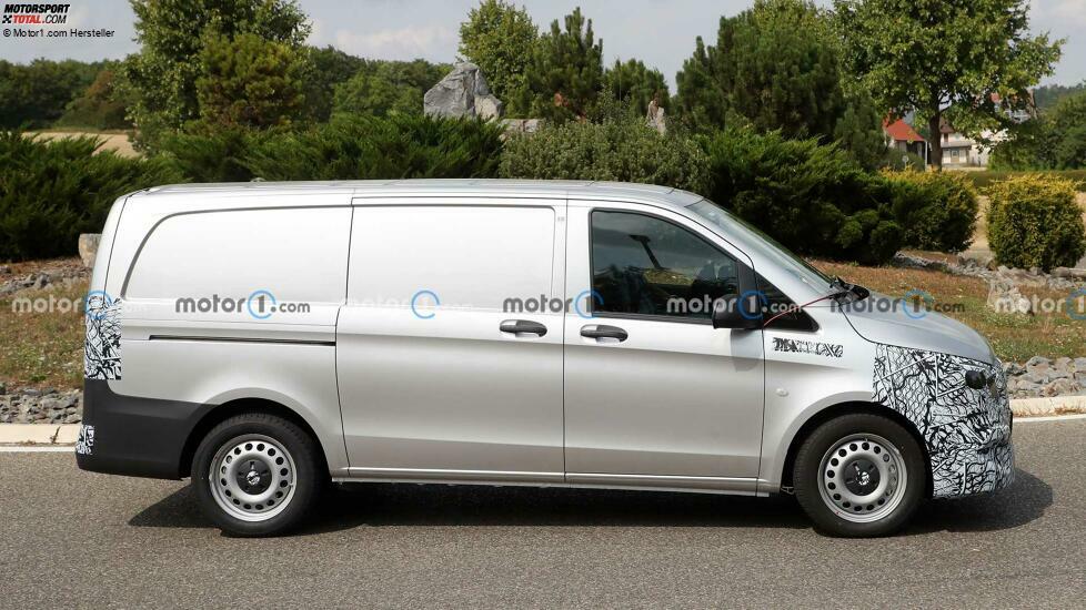 Mercedes Vito Facelift auf Erlkönigbildern