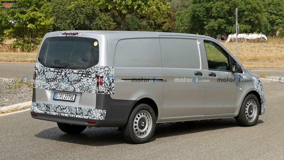 Mercedes Vito Facelift auf Erlkönigbildern