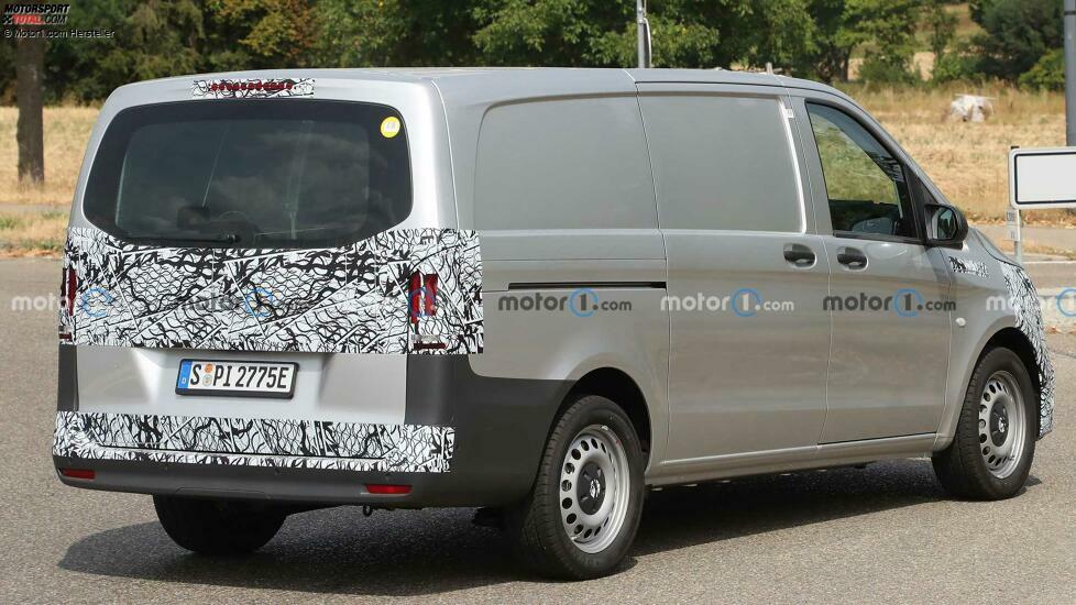 Mercedes Vito Facelift auf Erlkönigbildern