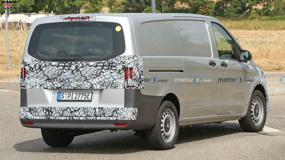 Mercedes Vito Facelift auf Erlkönigbildern