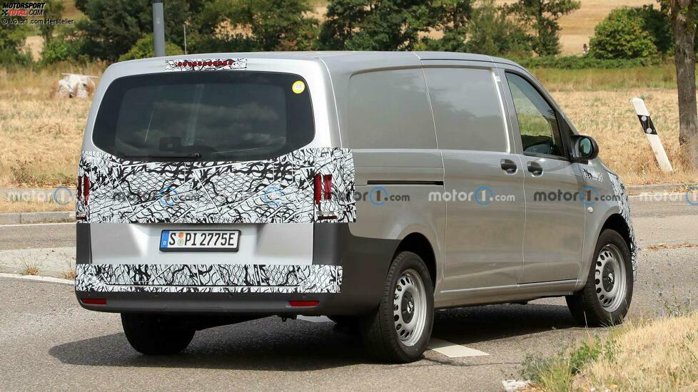 Mercedes Vito Facelift auf Erlkönigbildern