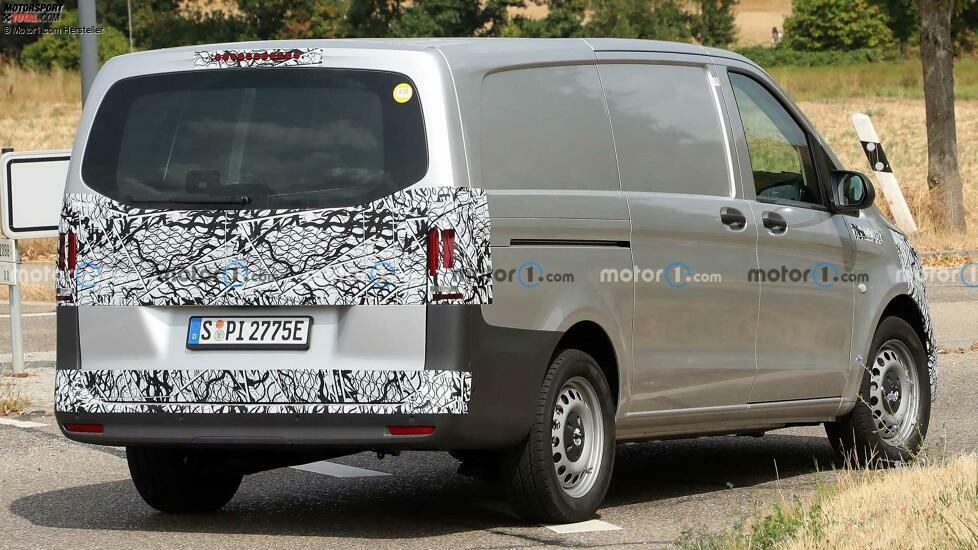 Mercedes Vito Facelift auf Erlkönigbildern