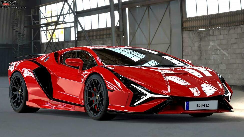 Lamborghini Revuelto (2023) Rendering von DMC