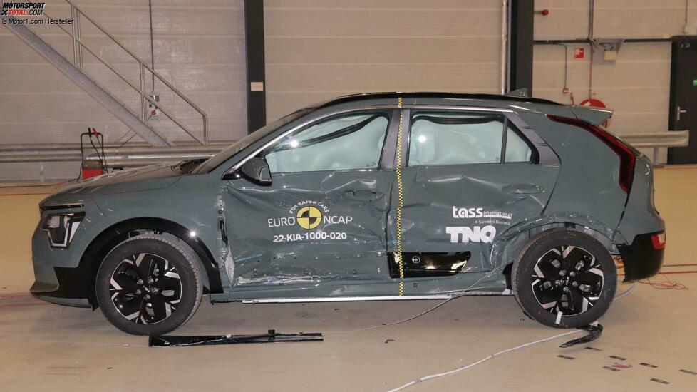 Die Crashtests des Kia Niro