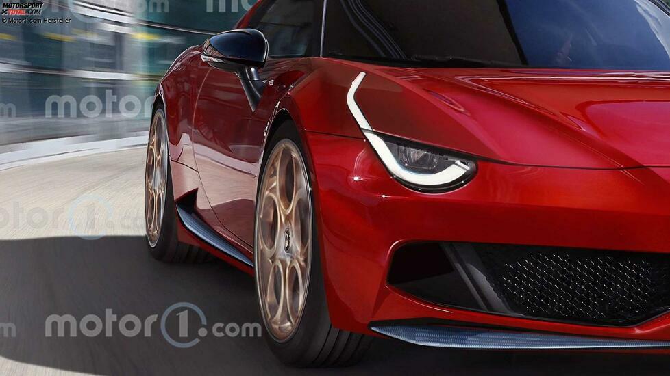 Alfa Romeo Supersportwagen Rendering