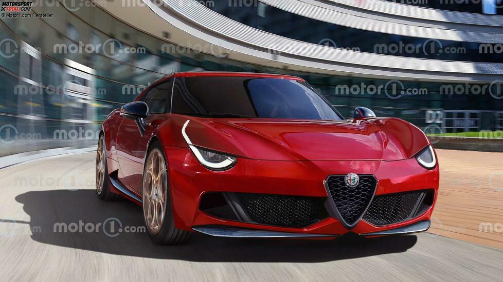 Alfa Romeo Supersportwagen Rendering